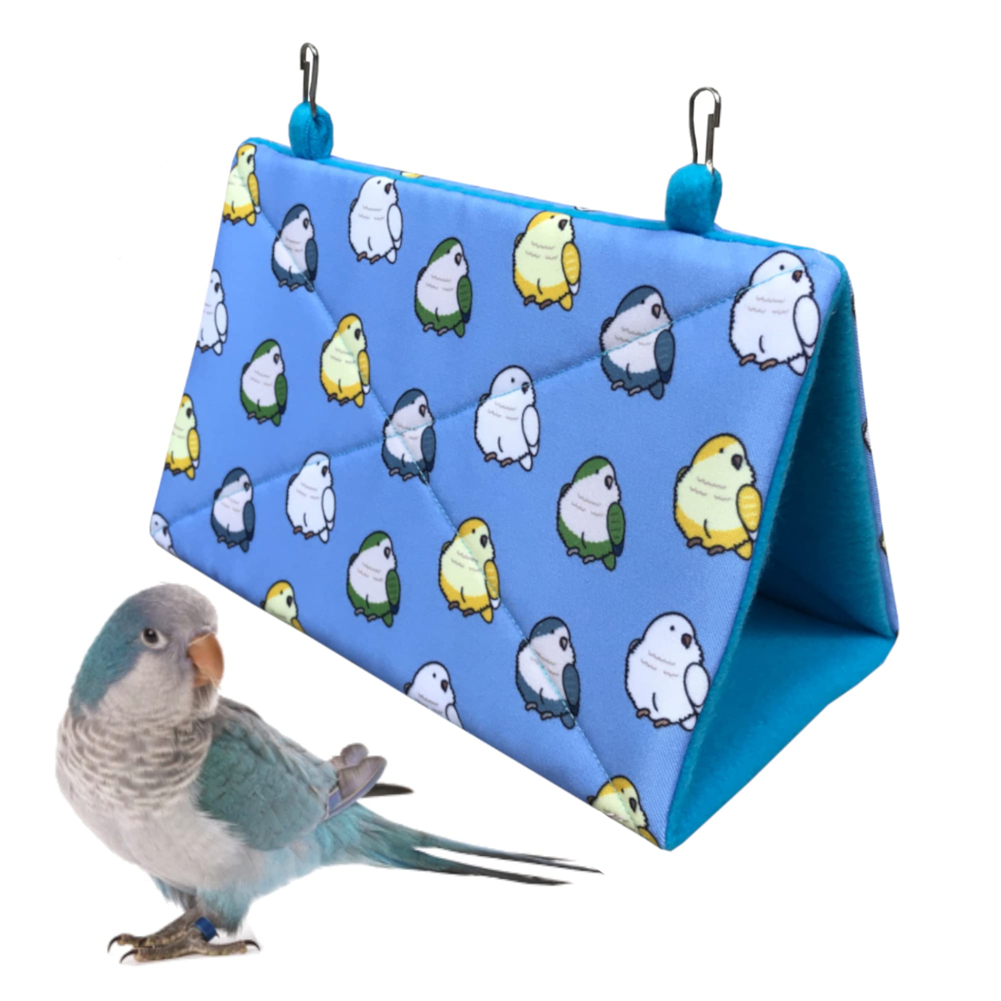 Amazon.co.jp: 私の鳥の友達オキナインコ寄り添う小屋眠そうなテント鳥